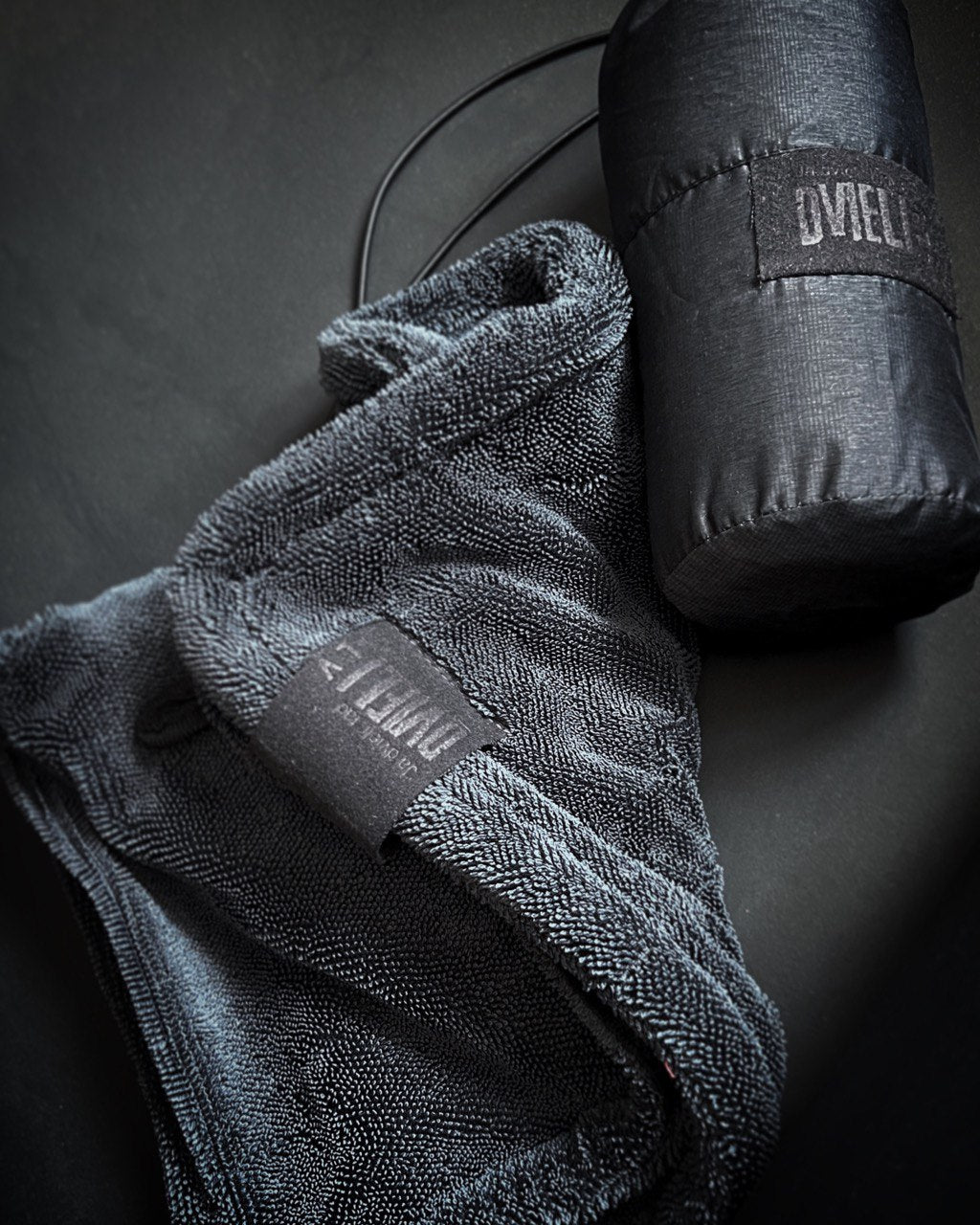 Полотенце для сушки кузова автомобиля, 1200 г, 40х60 см / серое