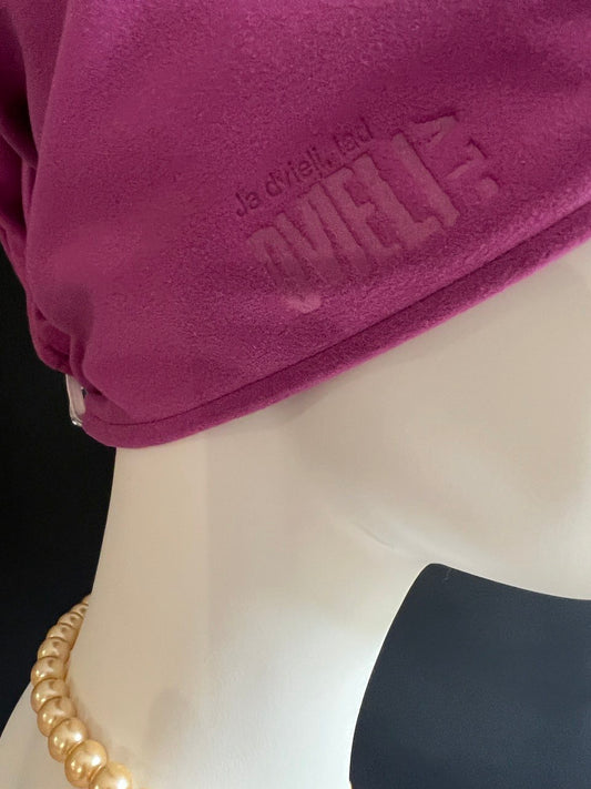 Matu dvielis Turbāns - planā mikrošķiedra / ceriņu lilla