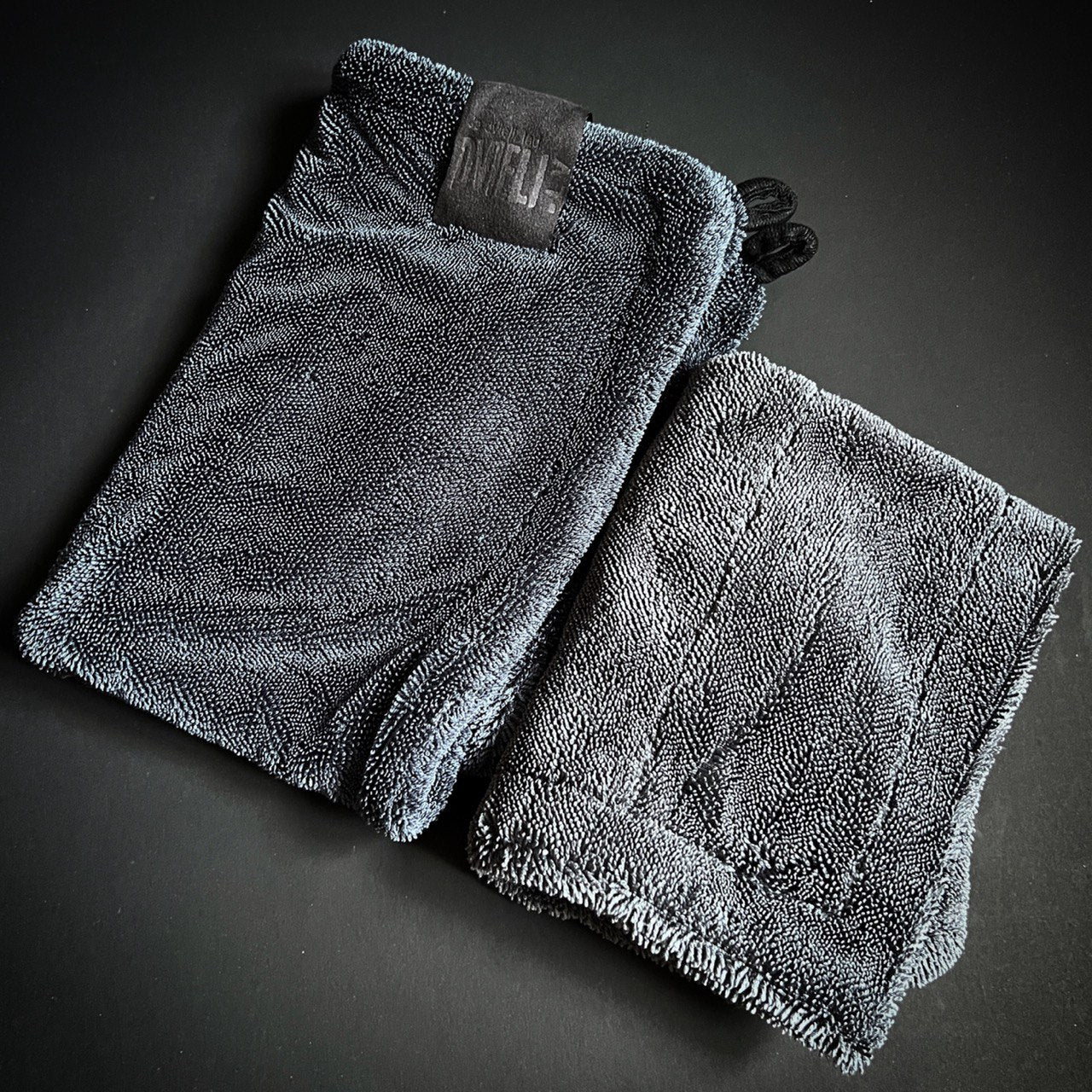 Полотенце для сушки кузова автомобиля, 1200 г, комплект из 2 штук.