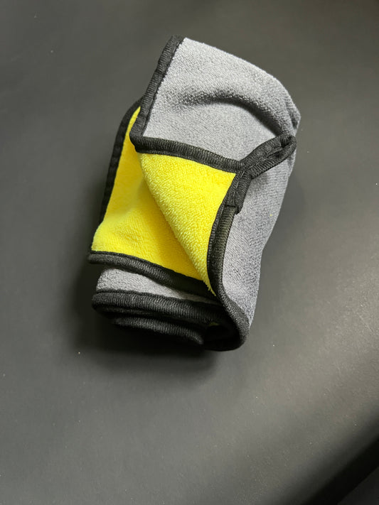 Салфетка для чистки салона автомобиля, 40х30 см, 950 г / желтая