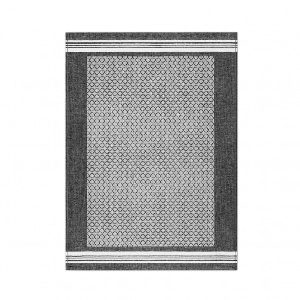 Кухонное полотенце Марокко - черный