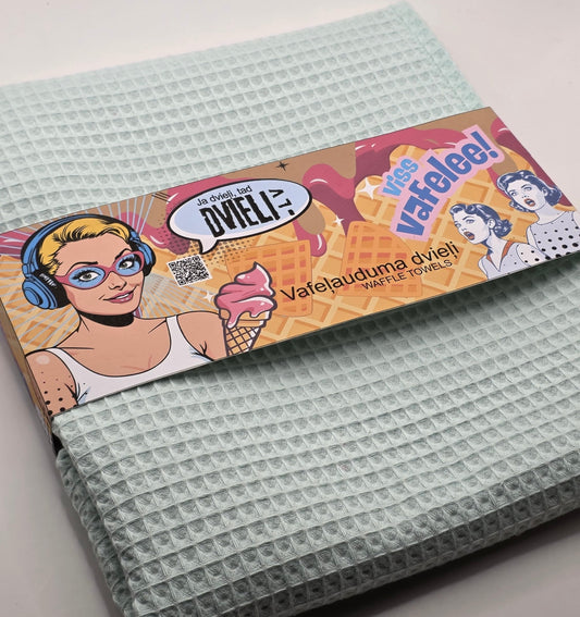 Vahvlikangast rätik / MÜNDIROHELINE