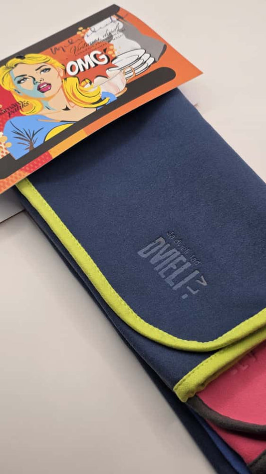 Набор кухонных полотенец - стальной