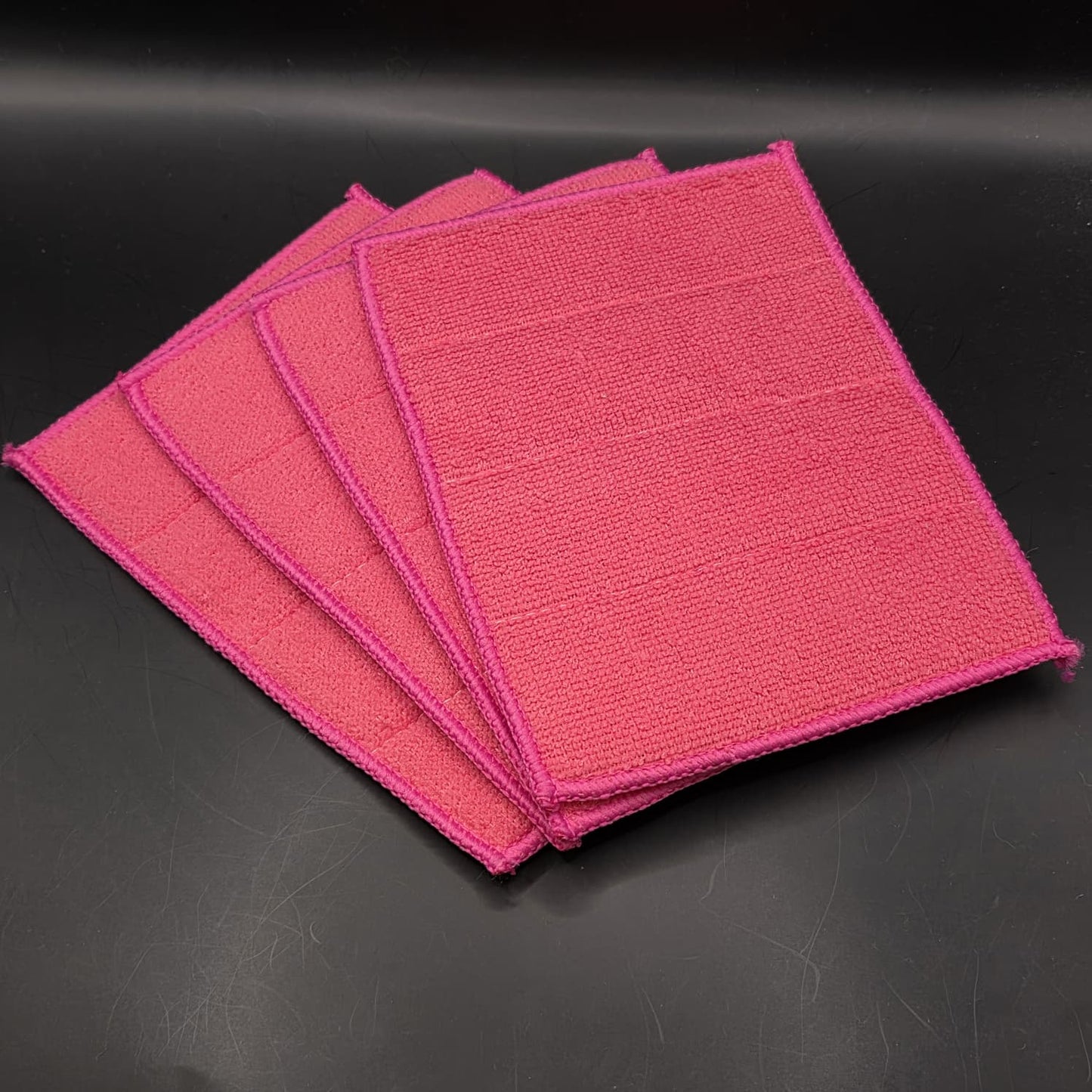 Bieza mikrošķiedras lupatiņa 20x15cm rozā