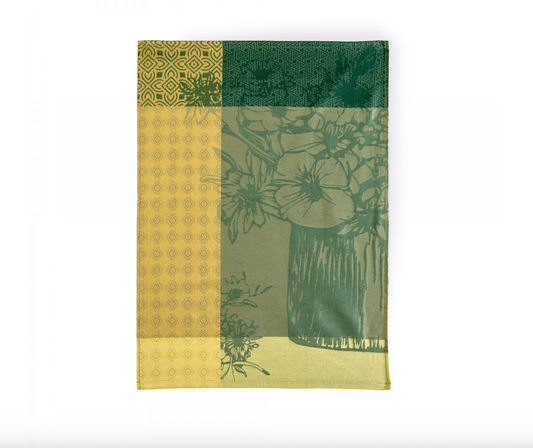 Kitchen Towel - Bouquet Green