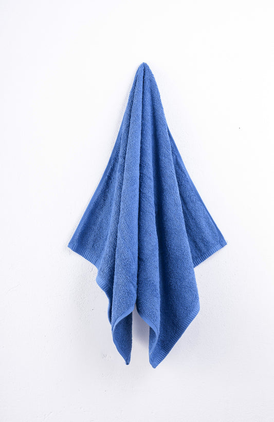 Махровое полотенце СИНИЙ