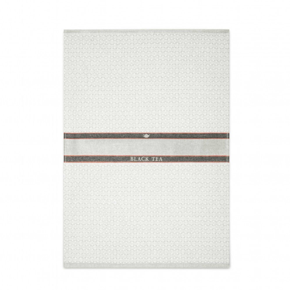 Virtuves dvielis - melnā tēja brokastu šūnas