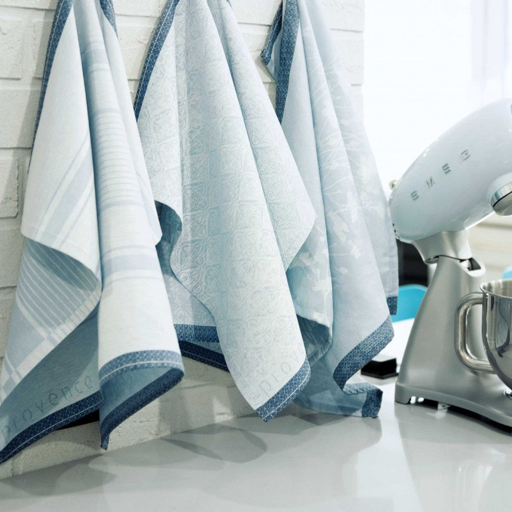 Virtuves dvielis - senā province zils