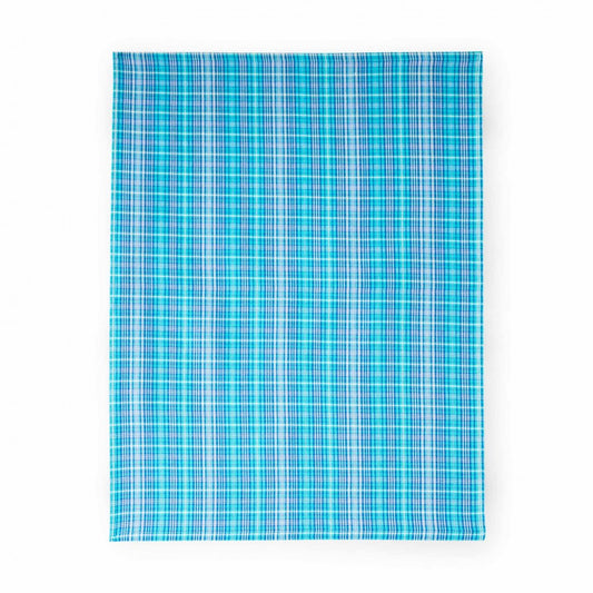 Virtuves dvielis - tirkīza rūtains