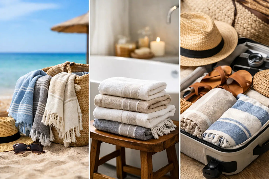 Turkish Towels for Beach, Bath, and Travel