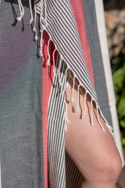 Beach Towel Apola - red/black