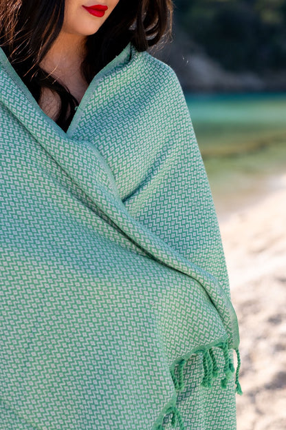 Beach Towel Kopal - green