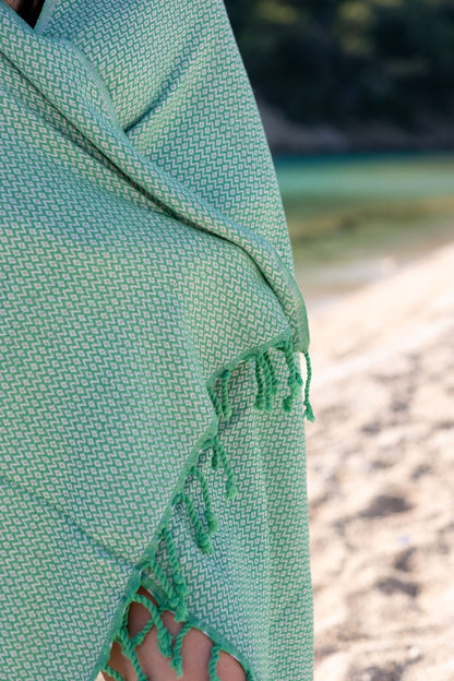Beach Towel Kopal - green