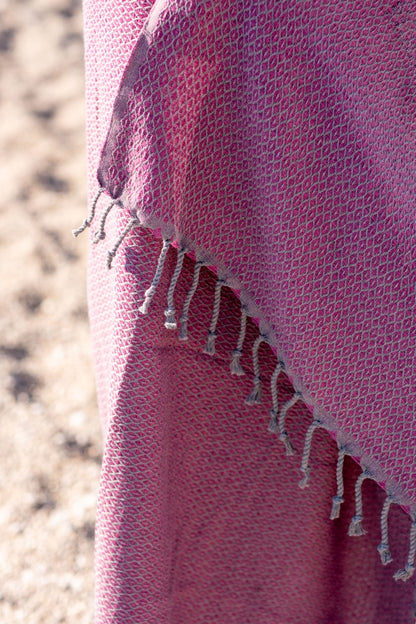 Beach Towel Kopal - burgundy