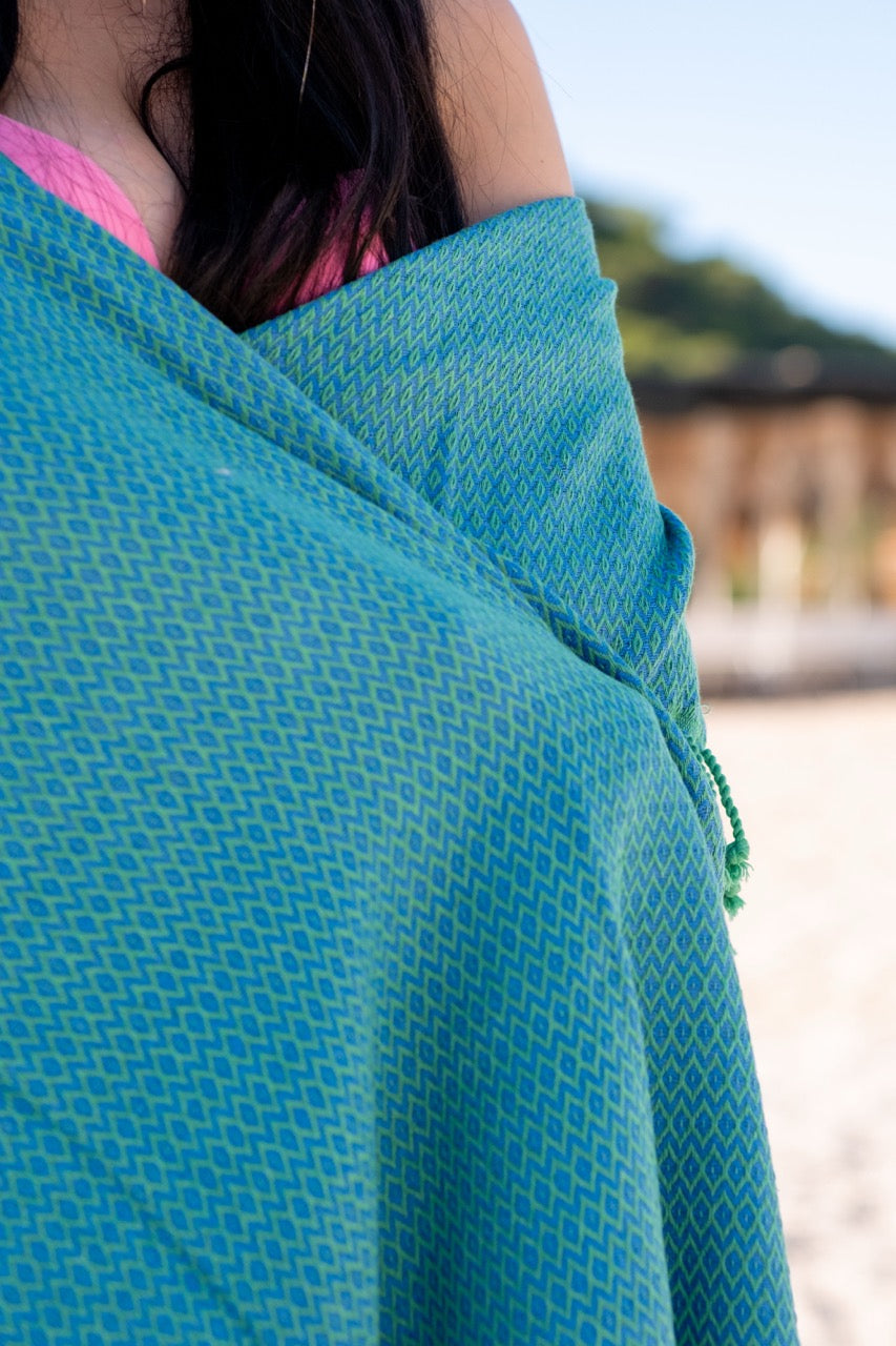 Beach Towel Kopal - turquoise