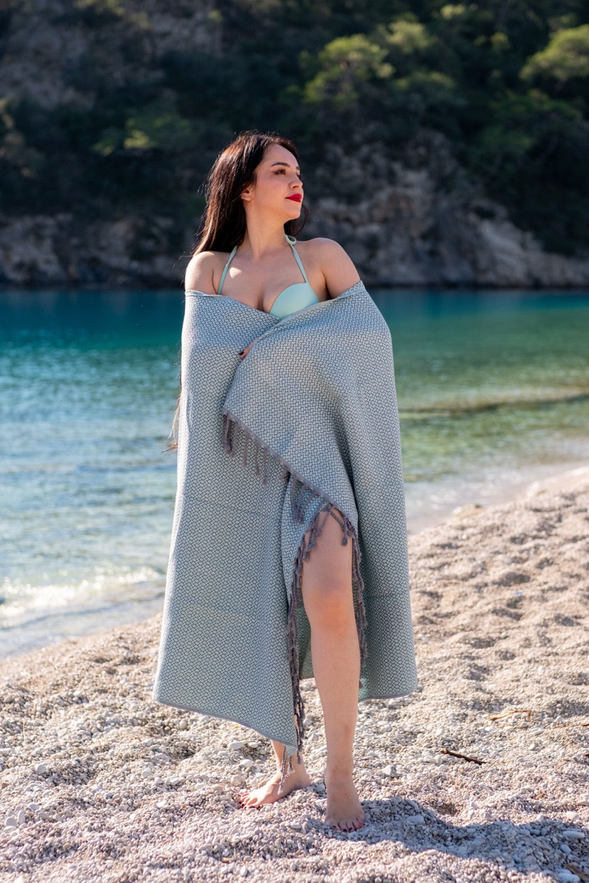 Beach Towel Kopal - grey