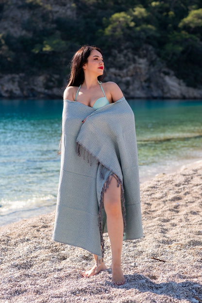Beach Towel Kopal - grey