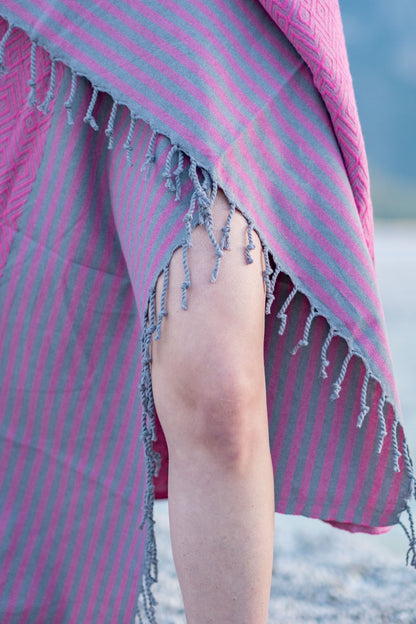 Beach Towel Tila - fuchsia