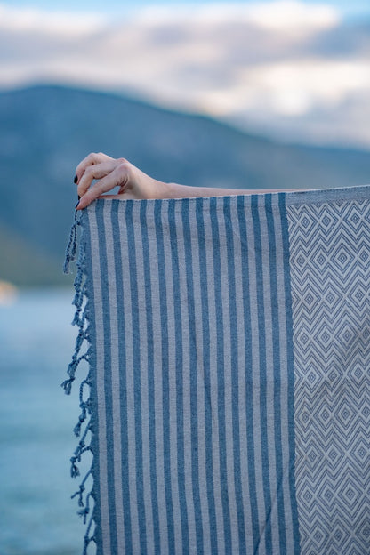 Beach Towel Tila - grey