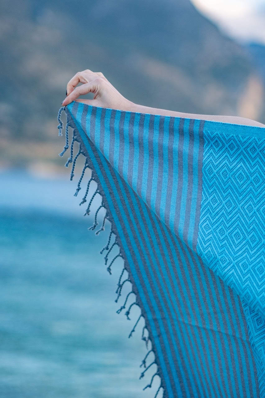 Beach Towel Tila - blue