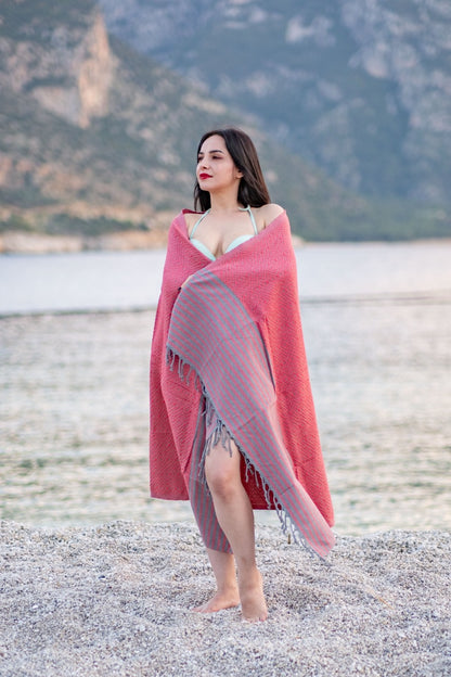 Beach Towel Tila - pink