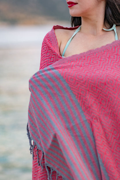 Beach Towel Tila - pink