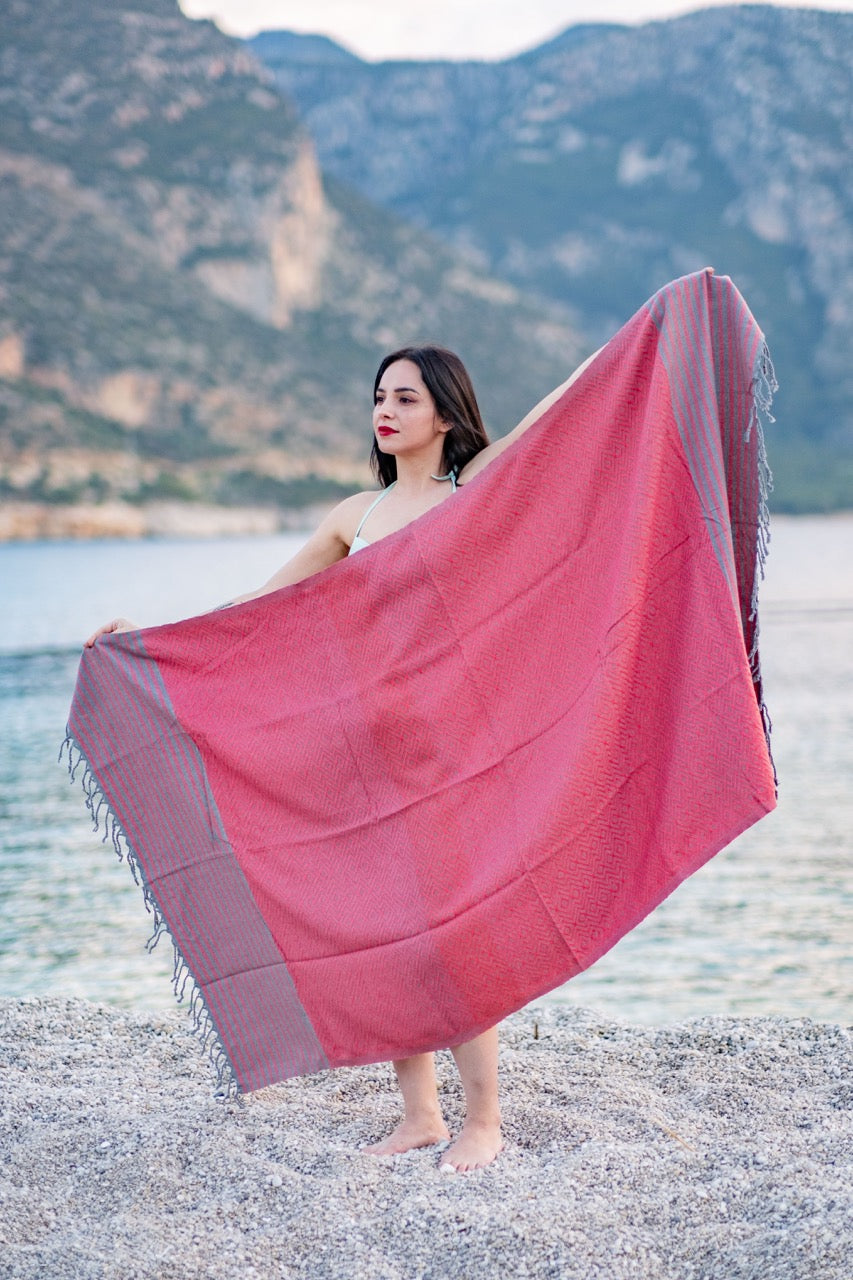 Beach Towel Tila - pink