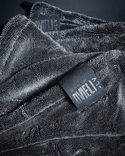 Полотенце для сушки кузова автомобиля, 1200 г, 40х60 см / серое