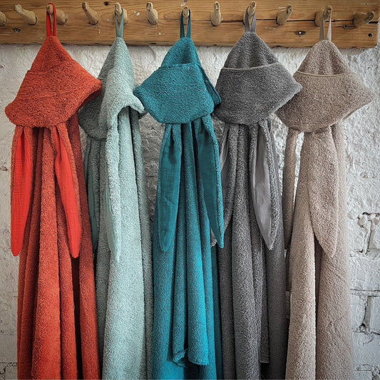 Махровое полотенце с капюшоном