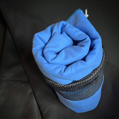 Микрофибровое полотенце / 3 размера / синий