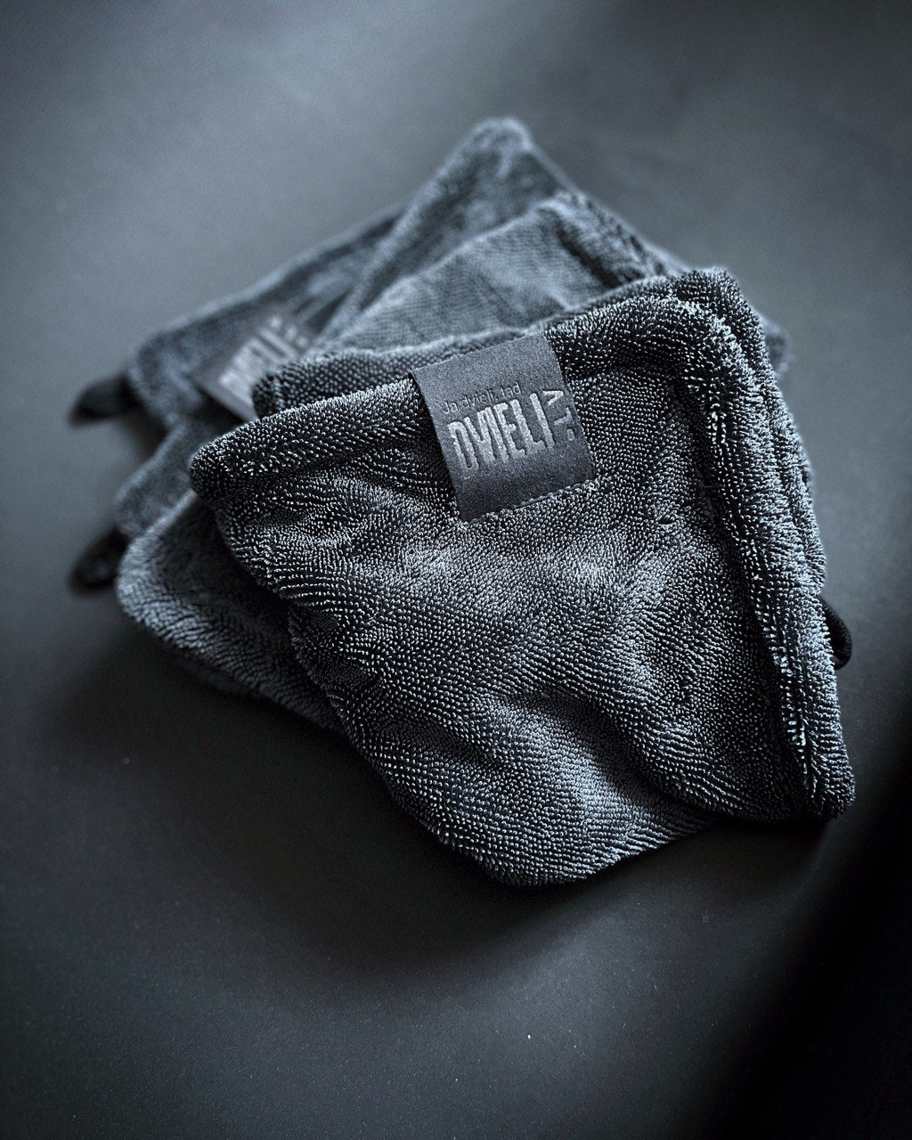 Полотенце для сушки кузова автомобиля, 1200 г, 40х60 см / серое