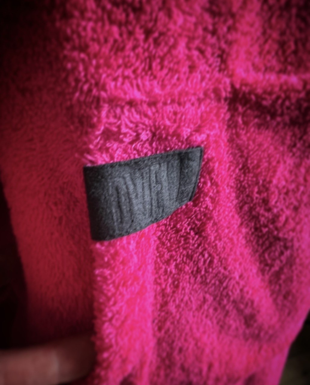 Унисекс пончо - розовый