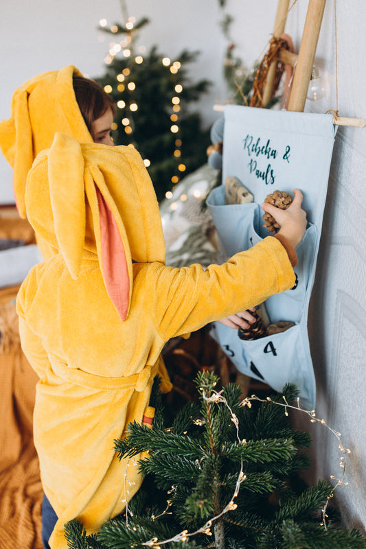 Bērnu halāts - zaļš