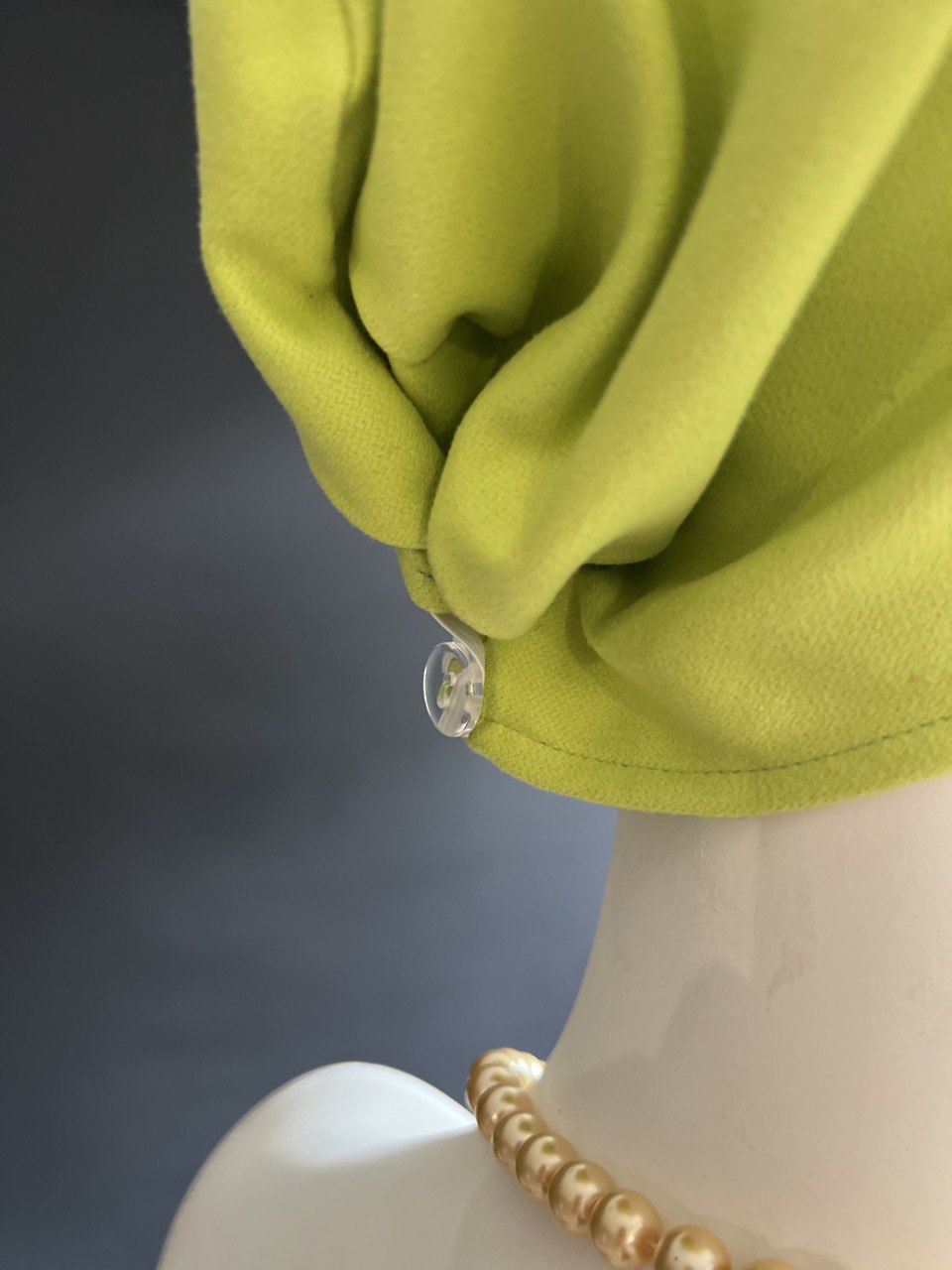 Matu dvielis Turbāns -  plānā mikrošķiedra / zaļš