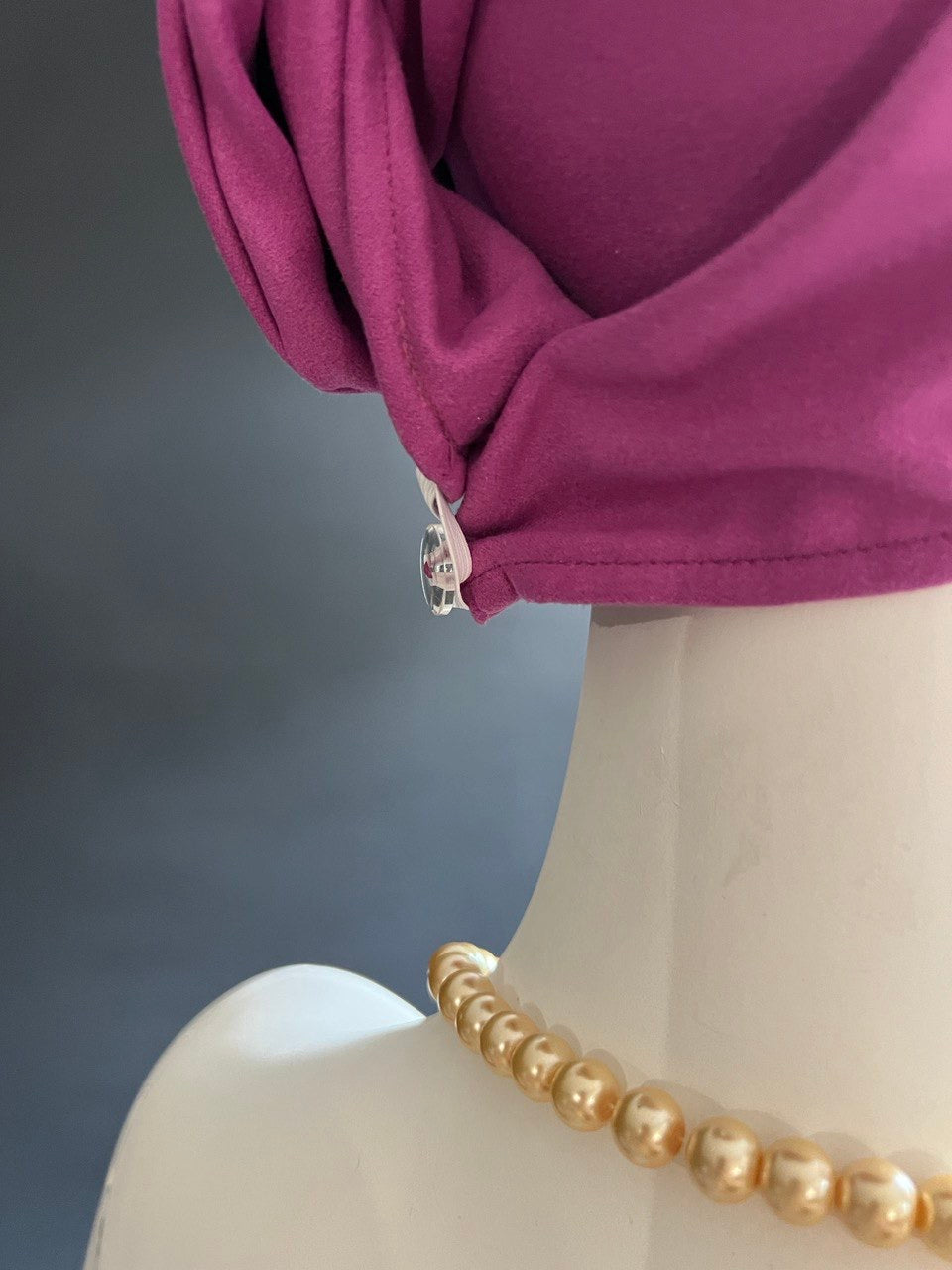 Matu dvielis Turbāns -  plānā mikrošķiedra / ceriņu lillā