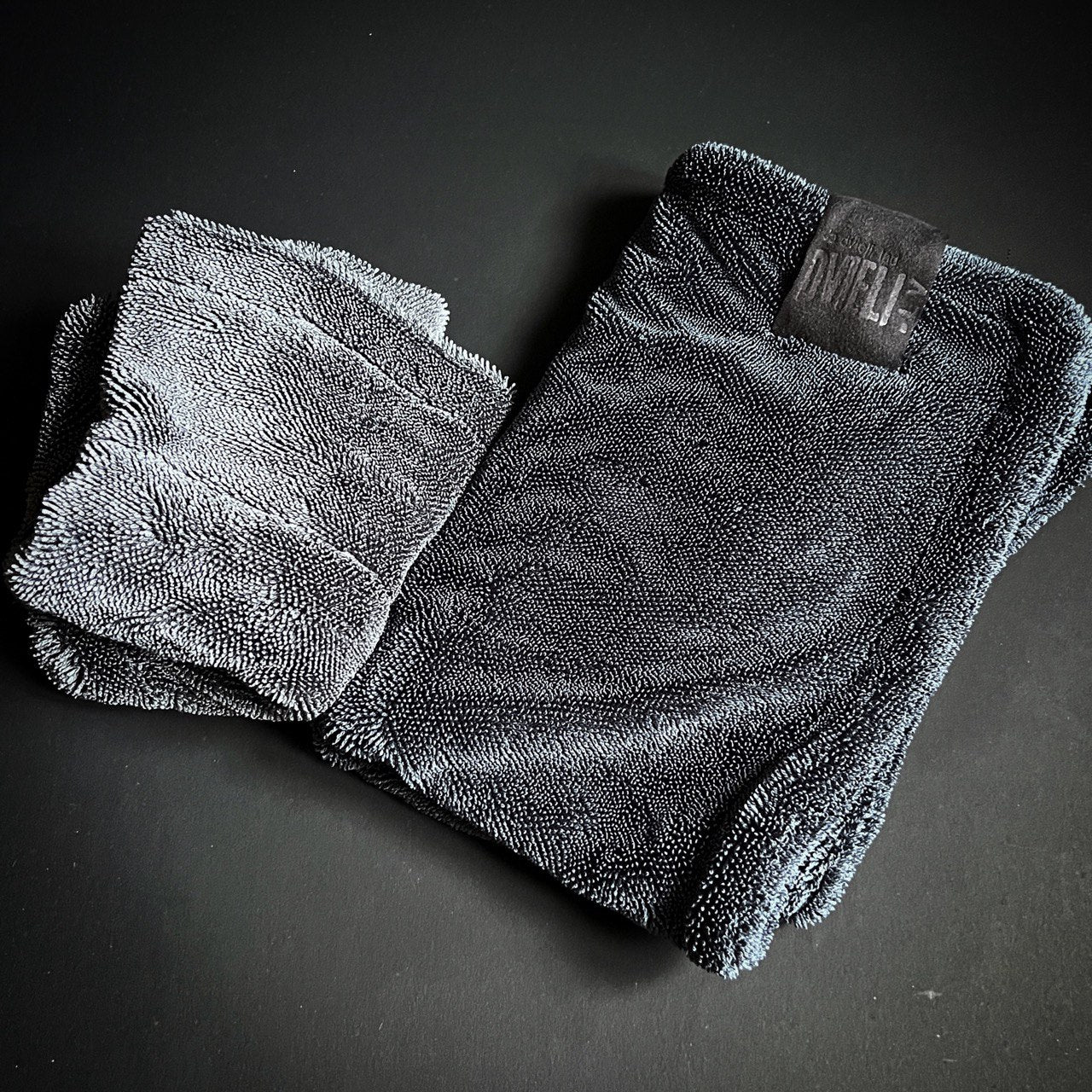 Полотенце для сушки кузова автомобиля, 1200 г, комплект из 2 штук.