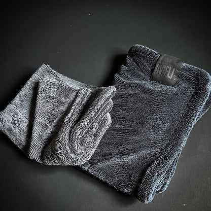 Полотенце для сушки кузова автомобиля, 1200 г, комплект из 2 штук.