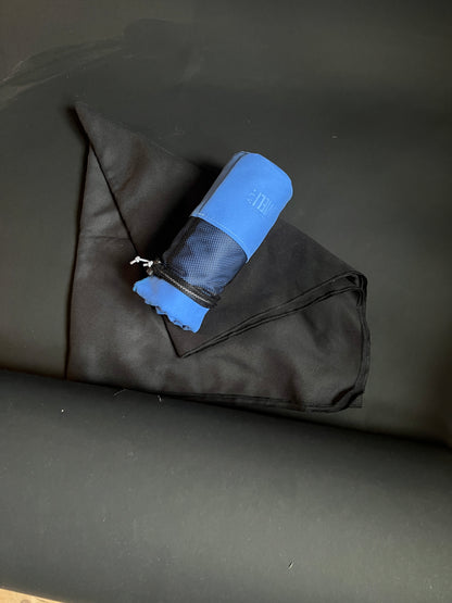 Микрофибровое полотенце / 3 размера / синий