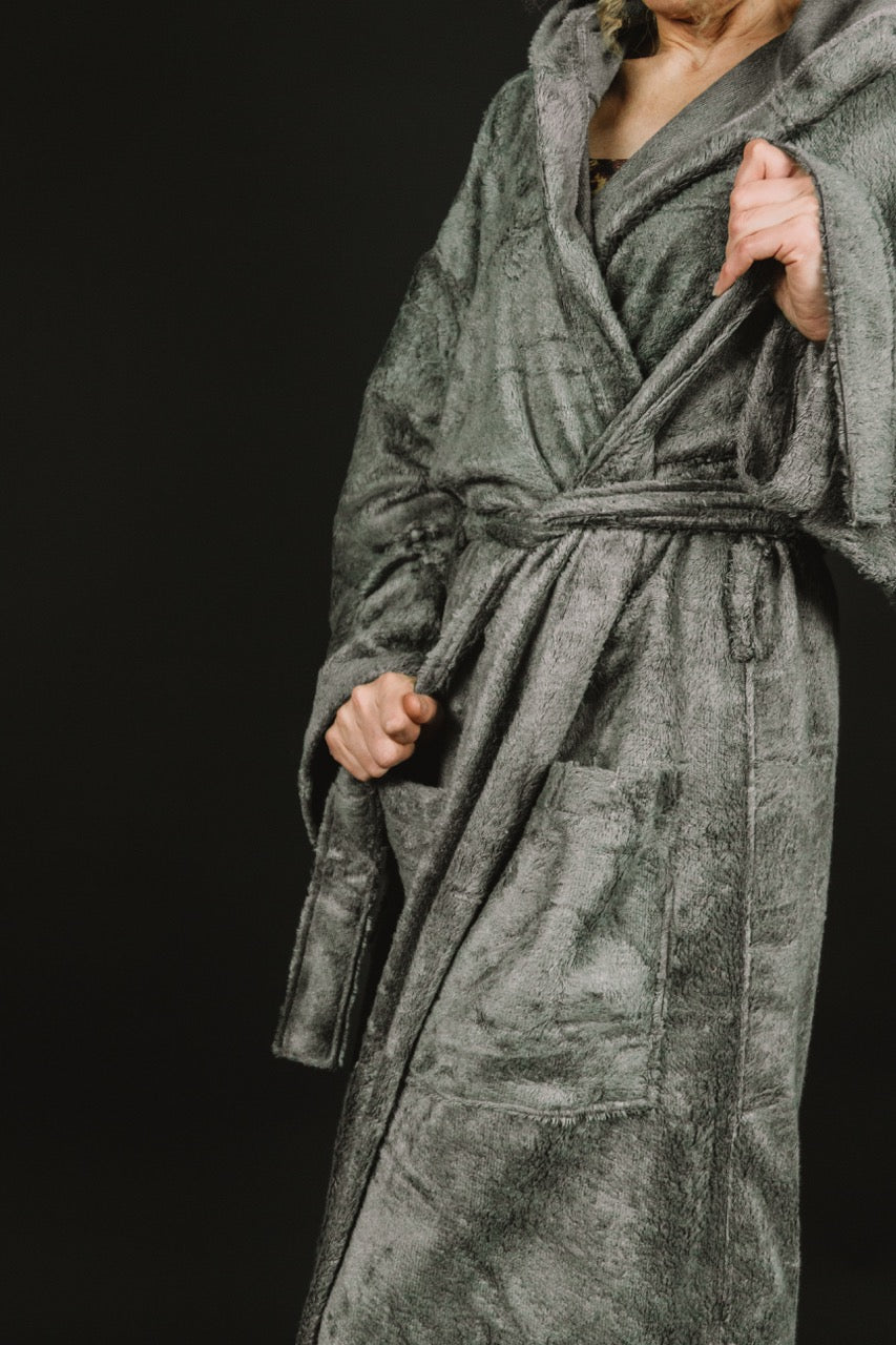 Bamboo Terry Bathrobe / GREEN