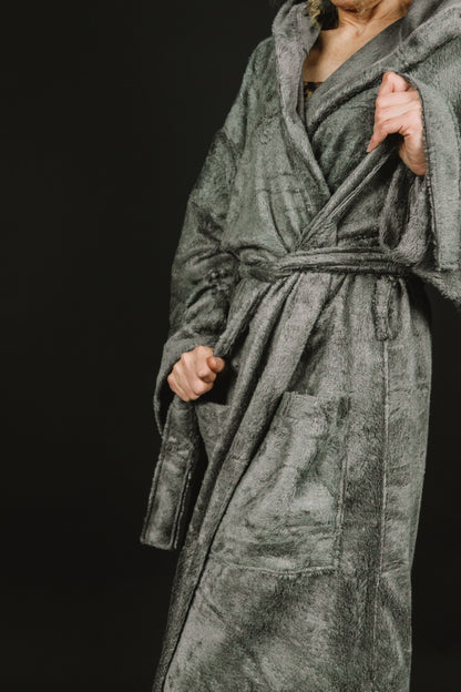 Bamboo Terry Bathrobe / GREEN