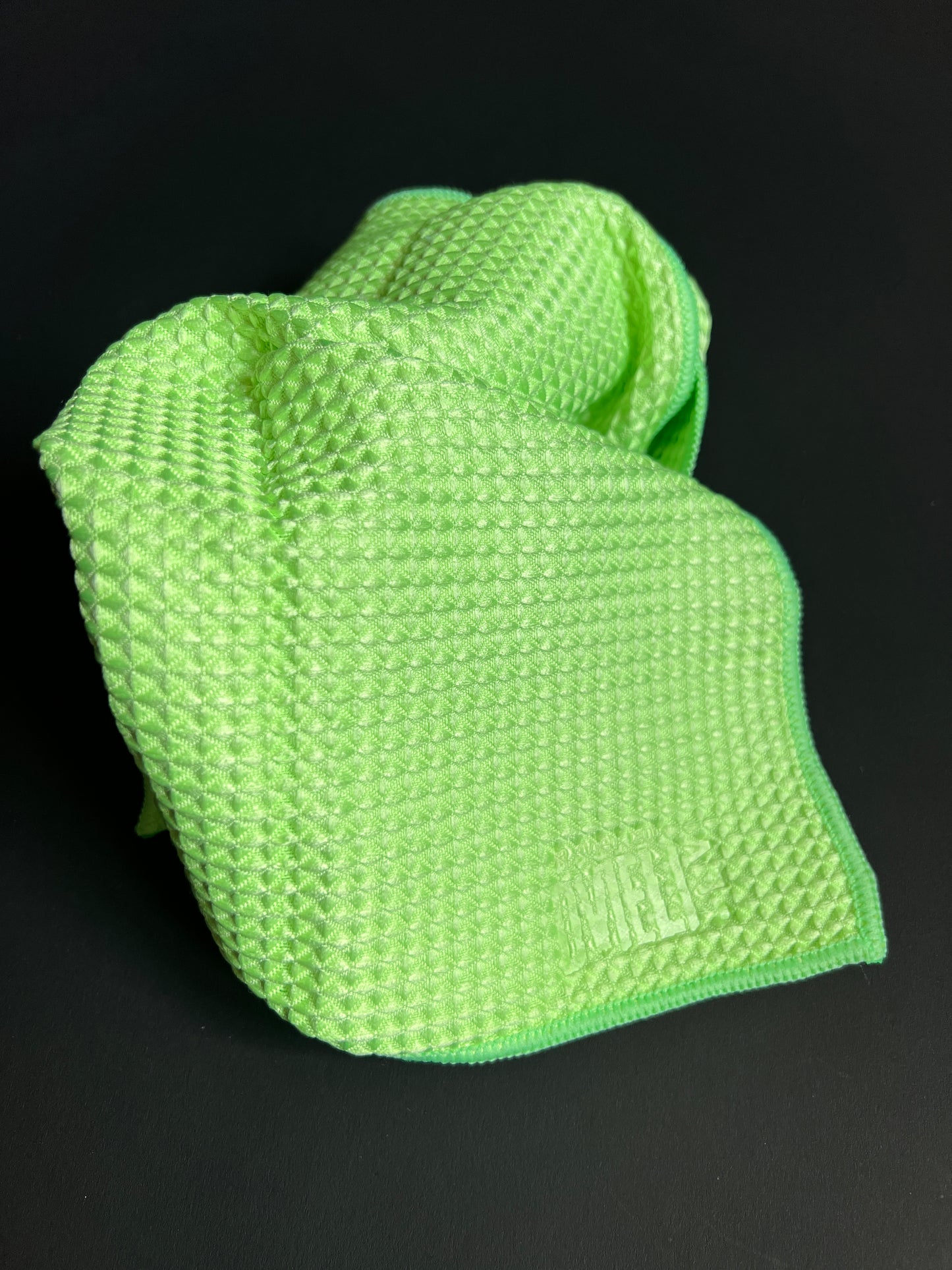 Вафельная салфетка из микрофибры для зеркал и окон, 60x40 см.