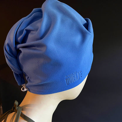 Matu dvielis Turbāns -  plānā mikrošķiedra / zils