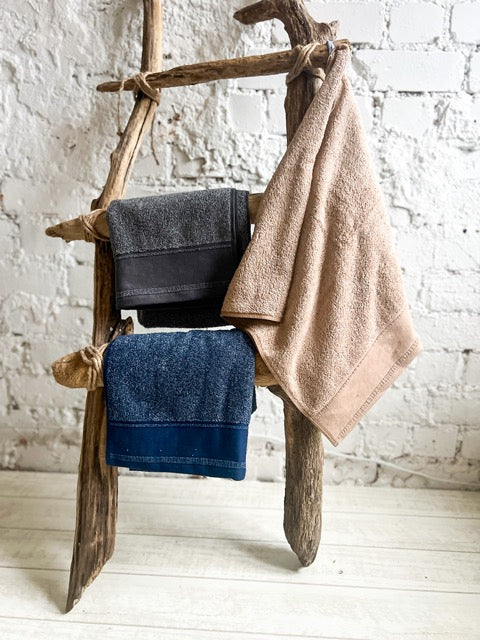 Махровое полотенце / КОРИЧНЕВОЕ / ЭКОЛОГИЧНОЕ!