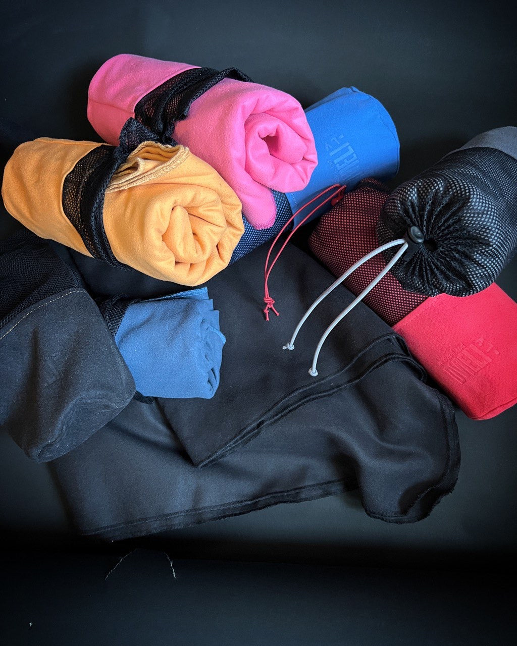 Mikrošķiedras dvielis / 3 izmēri / sarkans