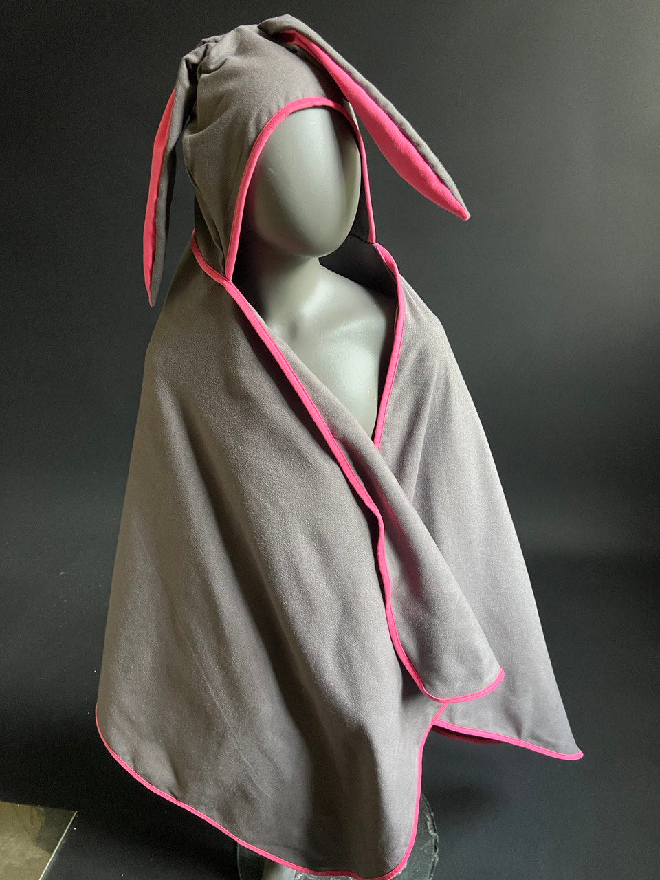 Mikrošķiedras kapučdvielis PELĒKS ar rozā