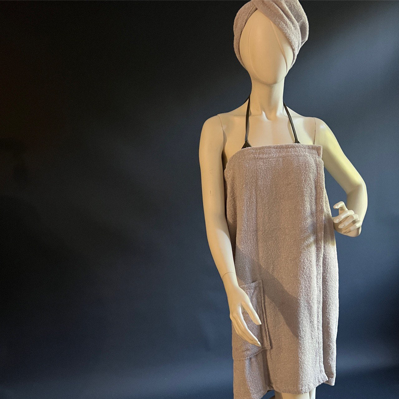 PIRTS / SPA KOMPLEKTS - dvielis + turbāns