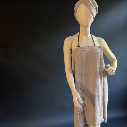 PIRTS / SPA KOMPLEKTS - dvielis + turbāns