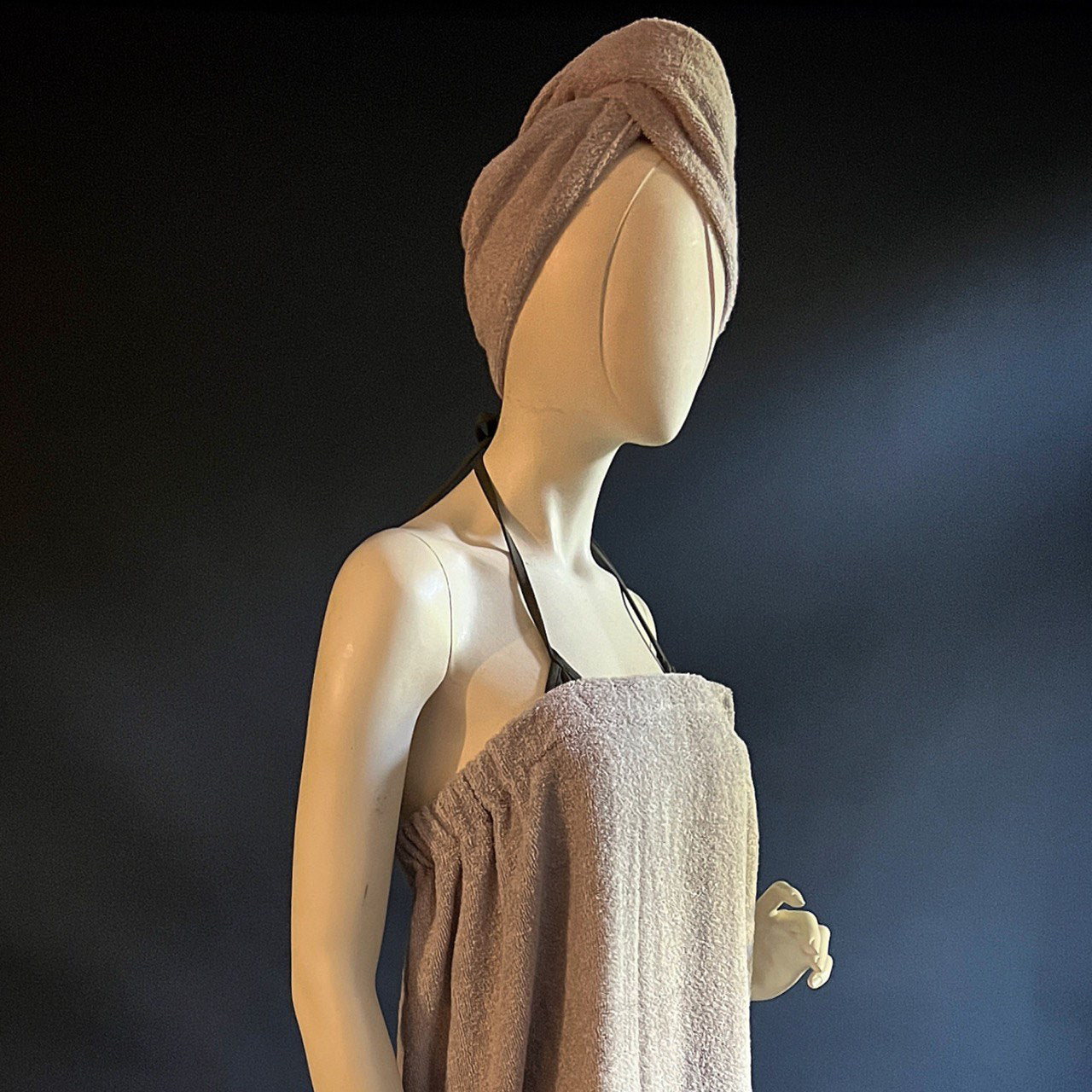 PIRTS / SPA KOMPLEKTS - dvielis + turbāns