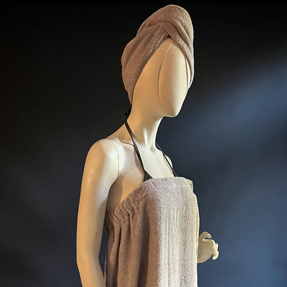 PIRTS / SPA KOMPLEKTS - dvielis + turbāns