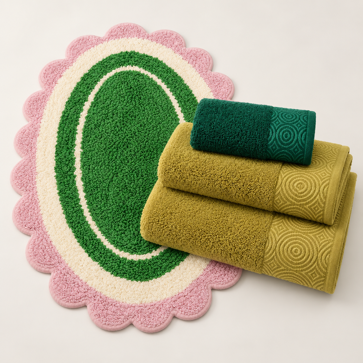 Green Diner Set